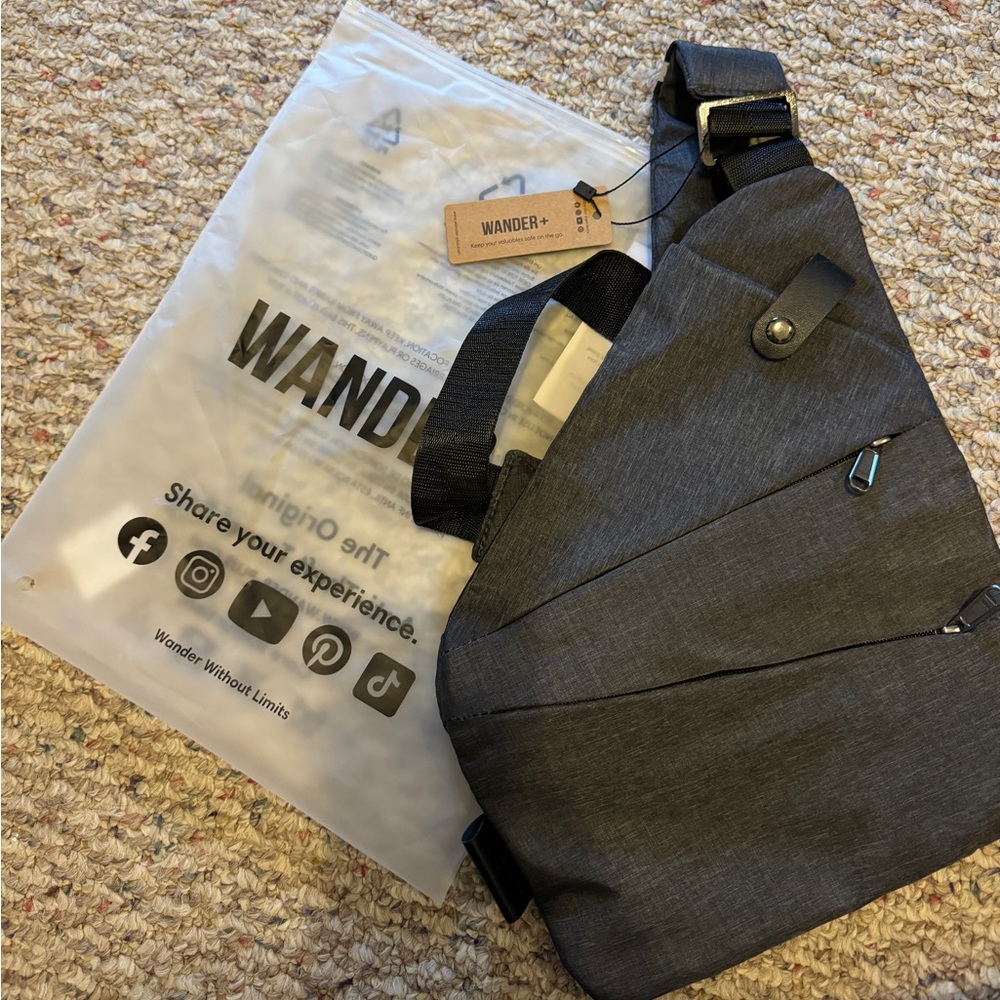 BRAND NEW Wander + Anti Theft purse